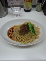 「汁なし坦々麺」@麺や金時の写真