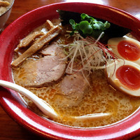 「特製伊勢海老味噌ソバ」@中華そば 田家 本店の写真