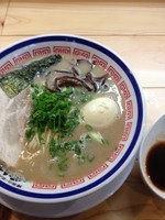 「らーめん￥500＋マー油￥50＋味玉￥100」@博多らーめん バリ龍の写真