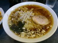 「ラーメン＋半麻婆丼セット\900」@中華料理 ぼたんの写真