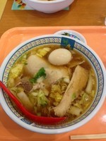 「煮玉子ラーメン」@どうとんぼり神座 イオンモールナゴヤドーム前店の写真