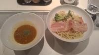 「温野菜と焦がしチーズのカレーつけ麺」@らーめんと甘味処 九月堂の写真