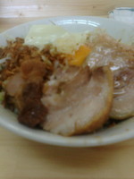 「まぜそば（並）　ニンニクチーズ」@ハイマウントの写真