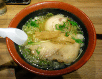 「味彩塩拉麺（750円）」@函館麺厨房あじさい 新千歳空港店の写真