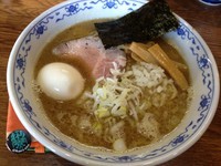 「らーめん＋煮玉子（￥700＋￥100）」@らーめんつけめん 勢丸の写真