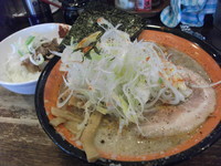 「超ガメラ＋チャーシューごはん」@らーめん福たけ 富里店の写真