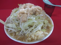 「小ブタW ヤサイニンニクアブラ」@ラーメン二郎 茨城守谷店の写真