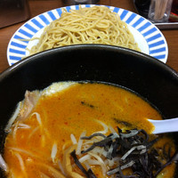 「タンタンつけめん （大盛同額、650円）」@江戸一の写真