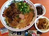 「すじラーメン＋α」@天下一品 南摂津店の写真