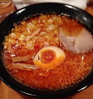「豊潤･コク辛味噌らーめん(細麺･期間限定)＋ライス」@らーめん 豊潤の写真