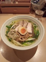 「鶏ねぎそば（限定）」@饗 くろ㐂の写真