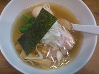 「味玉塩らーめん￥780＋ビール」@Trigo(トリーゴ)の写真