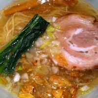 「塩ラーメン(小)」@支那そばや 新横浜ラーメン博物館店の写真