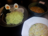 「辣つけ麺セット」@蔵王 お茶の水店の写真