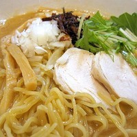 「濃厚鶏そば（醤油）　680円（大盛同料金）」@鶏そば 七星の写真