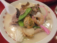 「特製ちゃんぽん　１０５０円」@王鶴の写真