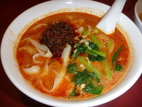 「四川坦々刀削麺」@四川料理 京華樓 本館の写真