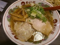 「天津飯セット(ラーメンあっさり)」@天下一品 甲府向町店の写真