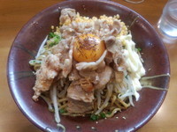 「ごまソースまぜそば」@とんこつらーめん ひかりの写真