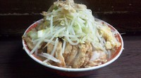 「小豚ダブル 850円 ヤサイマシマシニンニクアブラカラメ」@ラーメン二郎 横浜関内店の写真