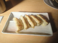 「焼餃子(5ケ)(350円)」@博多長浜らあめん 風来坊の写真