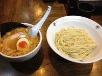 「つけめん（黒）　750円」@こってりらーめん 誉の写真