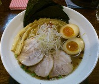 「旨塩おかげさま + 大盛 + チャーシュー丼」@麺処おかげさまの写真