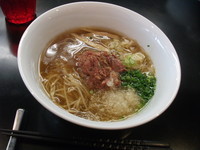 「醤油らぁ麺」@牛骨らぁ麺 マタドール 本店の写真