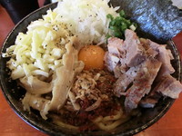 「かれまぜそば大（800円）」@二代目狼煙 本店 葉隠製麺の写真