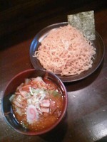 「つけ麺（濃厚鰹味・大盛）７００円」@麺や ぼくせいの写真