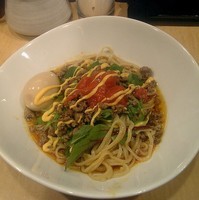 「レッチリ＋味玉」@Japanese Soba Noodles 蔦の写真