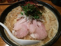 「【冬季おすすめ限定】蟹味噌そば＋大盛」@中華そば田家 ふくふくの写真