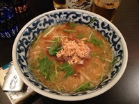 「チーズガーリックらー麺」@九段 斑鳩の写真