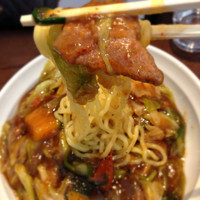 「スタミナ冷やしダブル」@スタミナラーメン 馬しゃ屋の写真