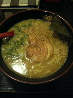 「らーめん(麺バリカタ)600円」@ら〜めん村田屋の写真