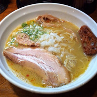 「鶏そば（塩）」@はりけんラーメンの写真