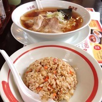 「半チャンらーめん（￥500）」@幸楽苑 赤坂店の写真