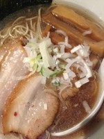 「肉煮干らーめん 700円」@音麺酒家 楽々の写真