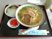 「ソーキそば：650円」@伊芸サービスエリア（下り）レストランの写真