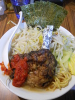 「ガッツリチキン（並盛１６０ｇ）」@中華そば 伝堂の写真