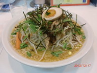 「冬玉子めん(塩バターチーズ)　大盛　￥900」@龍神の写真