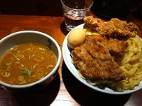 「二天つけ麺(大盛り)」@麺屋武蔵 二天 池袋店の写真