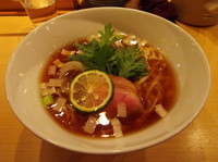 「鴨そば(手もみ麺)」@紫 くろ㐂の写真