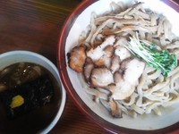 「特濃つけ麺中盛＋チャーシュー」@大八車の写真