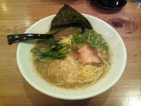 「九十九里産煮干ラーメン」@三代目麺処 「まるは」極 船橋店の写真