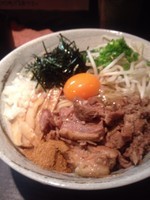 「まぜソバ」@つけめん まぜそば 麺喰の写真