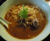 「海老茶色のみそらーめん　７８０円」@らーめん一会の写真