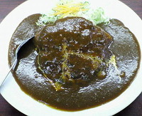 「ハンバーグカレー 650円」@ハングリー味川の写真