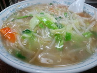 「サンマー麺　570円」@三ちゃん食堂の写真