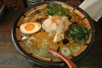 「「師走、カマスぜそば」限定」@すごい煮干ラーメン凪 渋谷東口店の写真